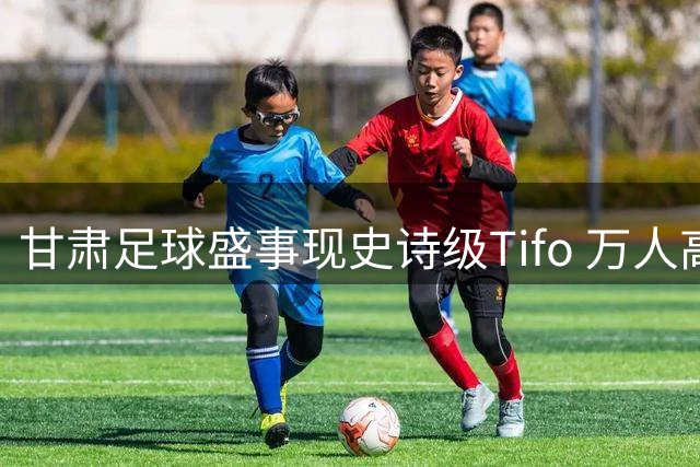 甘肃足球盛事现史诗级Tifo 万人高呼"就爱天水"燃爆赛场
